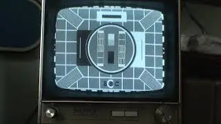 405 line video of Test Card C recorded on JVC3320