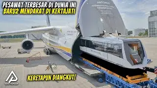Pesawat Terbesar Antonov AN-124 Mendarat di Kertajati! Siapa yg Mendatangkan Burung Besi Raksasa ini