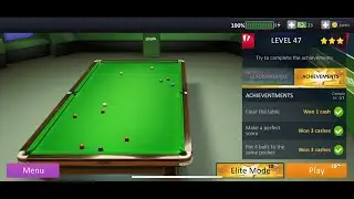 Snooker Stars Level 47 | Perfect Break & Achievements