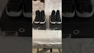 Air Jordan 11 &ldquo;Jubilee&rdquo; 25th anniversary Flight Kickz vs Eastbay comparison!