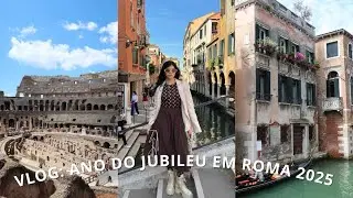 VLOG: ROMA EM FAMÍLIA | VELÓRIO DO PAPA, VENEZA, VATICANO, COLISEU E FIRENZE