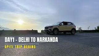 EP1 - SPITI Trip | Delhi To Narkanda | Skoda Kushaq