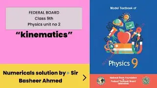 Unit no 2 kinematics class 9th Numerical problems solutions
