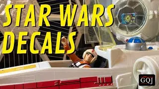Restoring Vintage Kenner 'Star Wars' 3 3/4&rdquo; Toys w Reproduction Decals