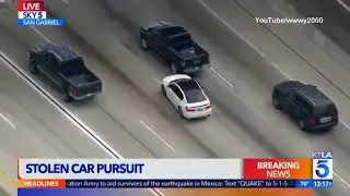 Los Angeles Police Chase 2017