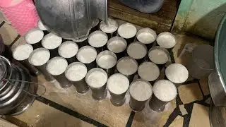 Gujrat ka famous doodh, Malai Aur Khoye wali shop . #gujrat #doodh #vlogs #khoyamilk #khoyewaladoodh