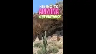 HIKING TO 800 YEAR OLD CLIFF DWELLINGS