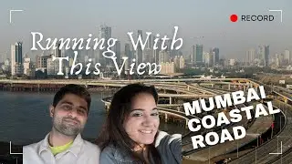 Mumbai Coastal Road | Marine Drive 2.0 | Promenade Walk & Run #mumbai #mumbaicoastalroad #vlog #fun 