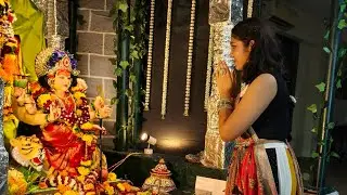 Balaji Aangan Devi Aagman 🙏🏻🎇🪔 #navratri #devi #deviaagman2025 #garba #dance #enjoy 