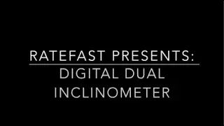 RateFast's Digitial Dual Inclinometer