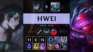 Hwei Mid vs Fizz - TW Challenger Patch 25.13