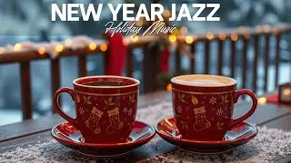 Happy New Year Jazz 2026 🎄🎆 Smooth Jazz Background Music & Holiday Bossa Nova for Stress Relief