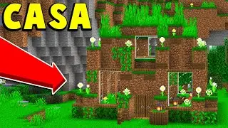 COME FARE UNA BELLISSIMA CASA IN TERRA - Minecraft ITA