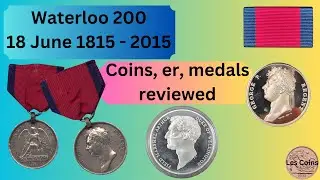 Waterloo Coin, er Medal... 200 years later #1815 #2015 #commemoration #coins #waterloo