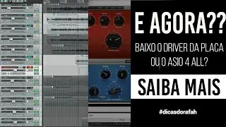 ASIO 4 ALL vs ASIO DRIVER DA INTERFACE | #dicasdorafah