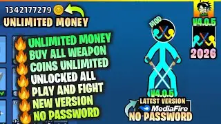 MOD‼️Supreme Duelist Stickman Mod Apk v4.0.5 Latest Version 2026 || Supreme Duelist Stickman Mod Apk