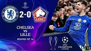 Chelsea VS Lille (2-0) Extended Highlights | All Goals | UEFA Champions League |
