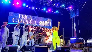 Erica Campbell & The Walls Group at NYC Gospel Concert Central Park SummerStage