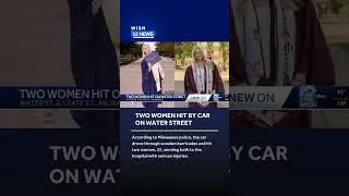 Car crashes into pedestrians on Water Street