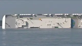 Focus on environment as capsized ship remains in St. Simons Sound