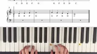Position C - Alfred Basic Piano Lesson Book 1A