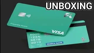 Fi Debit Card Unboxing | Zero Balance Savings A/c | Free ATM Withdrawals | Features that make money