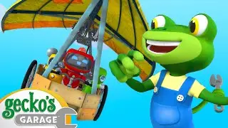 Gecko's Flying Machine! | Gecko's Garage | Trucks For Children | Cartoons For Kids
