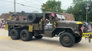 Oshkosh Wisconsin fourth of July parade 2024 🇺🇸🫡