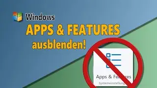 Installierte Programme unter Apps & Features verstecken (ausblenden) mit Regedit | Windows 10 / 11