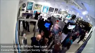 90 Minute Time Lapse from Immersed 2015 Opening Night Reception