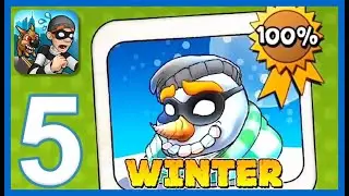 Robbery Bob Winter // Level 1-15 (iOS, Android)