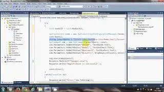 ASP NET Tutorial 5  How to Create a Login website  Creating Unique Identifiers GUID for each user