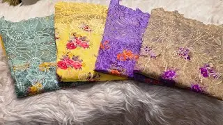 ✨প্রিমিয়াম কন্ট্রোল এর উপর লেজার কাট ডিজাইনার কাজ করার খুবই সুন্দর একটি ড্রেস 💖🩷