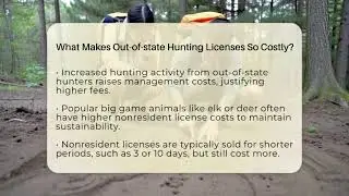 What Makes Out-of-state Hunting Licenses So Costly? - The Marksman's Journal