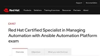 Red Hat EX467 Practice Session: Install Ansible Automation Platform &ndash; Part 1
