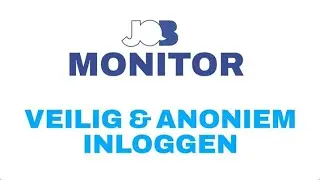 Veilig & anoniem inloggen voor de JOB-monitor - JOBmbo