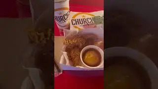 Church&rsquo;s 3-Piece Chicken Tender Combo Meal #food #foodie #fastfood #foodlover #combomeal