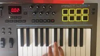 Avicii - Levels Cover - Midi Keyboard (Nektar Impact Lx25+)