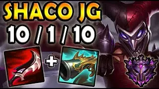 OTP SHACO vs HECARIM [ JUNGLE ] Lol Master Korea 11.2