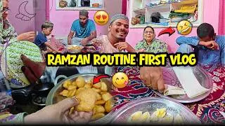Ramzan Our First Routine Vlog Day To Iftar🤗