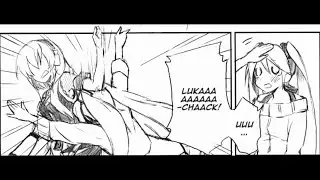 Miku x Luka (Clip) -Doujinshi Yuri en Español