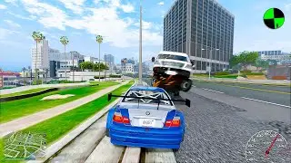GTA 5 Crazy BMW M3 GTR Crashes Ep.7