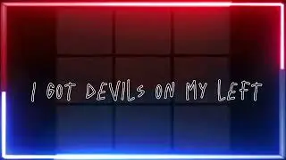 ChillinIt Ft. HUSKII - The Huskii Story - Devil On My Left Lyrics @ChillinIt420 @KINGHUSKII