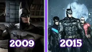 Как развивался Бэтмен в играх Arkham (2009-2025)