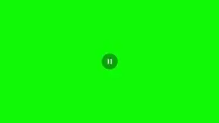 YouTube Play and Pause Button GREEN SCREEN + Download Link