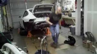 Porsche 993 Clutch & 90k Service Time Lapse - Reinstallation