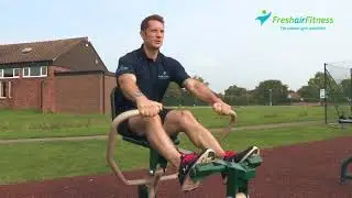 Fresh Air Fitness - Self Weighted Rower How-To