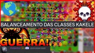 KAKELE : BALANCEAMENTO DAS CLASSES   ( PVP )