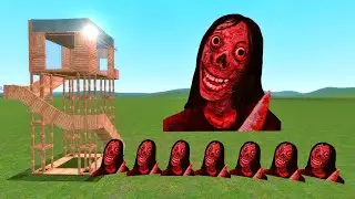 Psycho Nextbot Vs Towers In Garry's Mod
