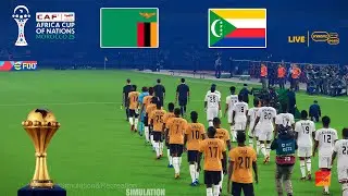 ZAMBIE vs COMORES | Coupe d'Afrique des Nations CAF | Simulation et pronostic du match complet PES